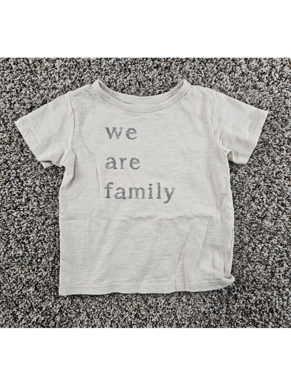 We Are Family Little Co by Lauren Conrad Toddler 2T Short Sleeve Adoption Shirt
